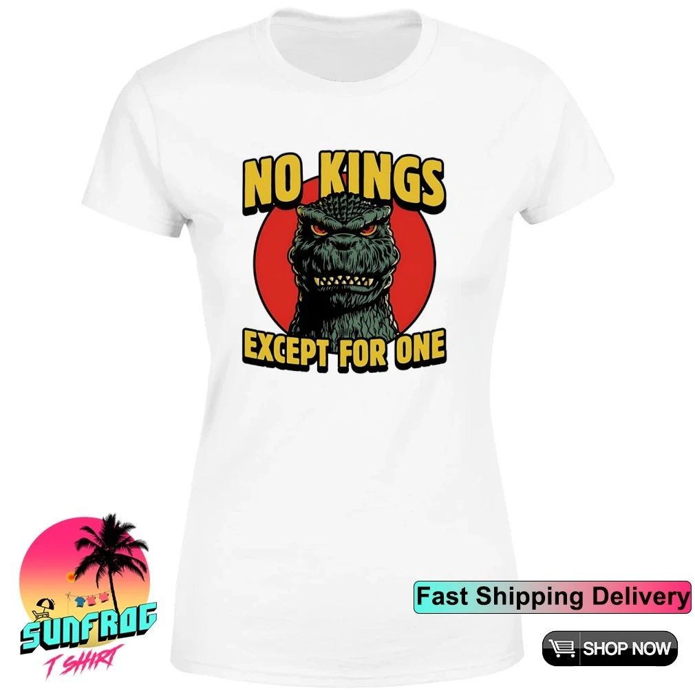 No Kings except Godzilla shirt