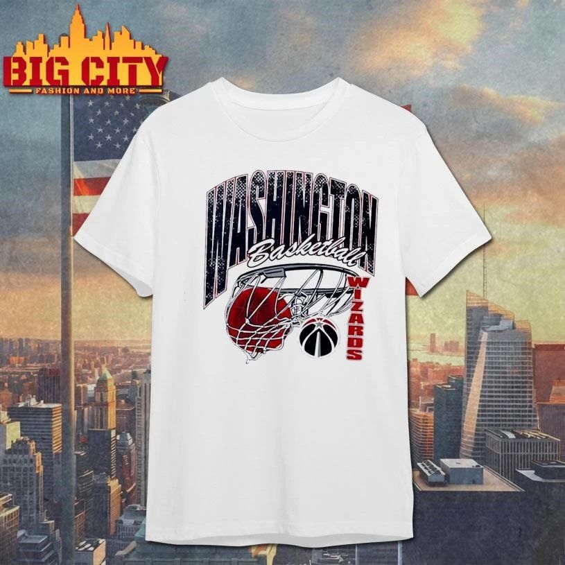 Original Washington Wizards Basketball Script Swish shirt