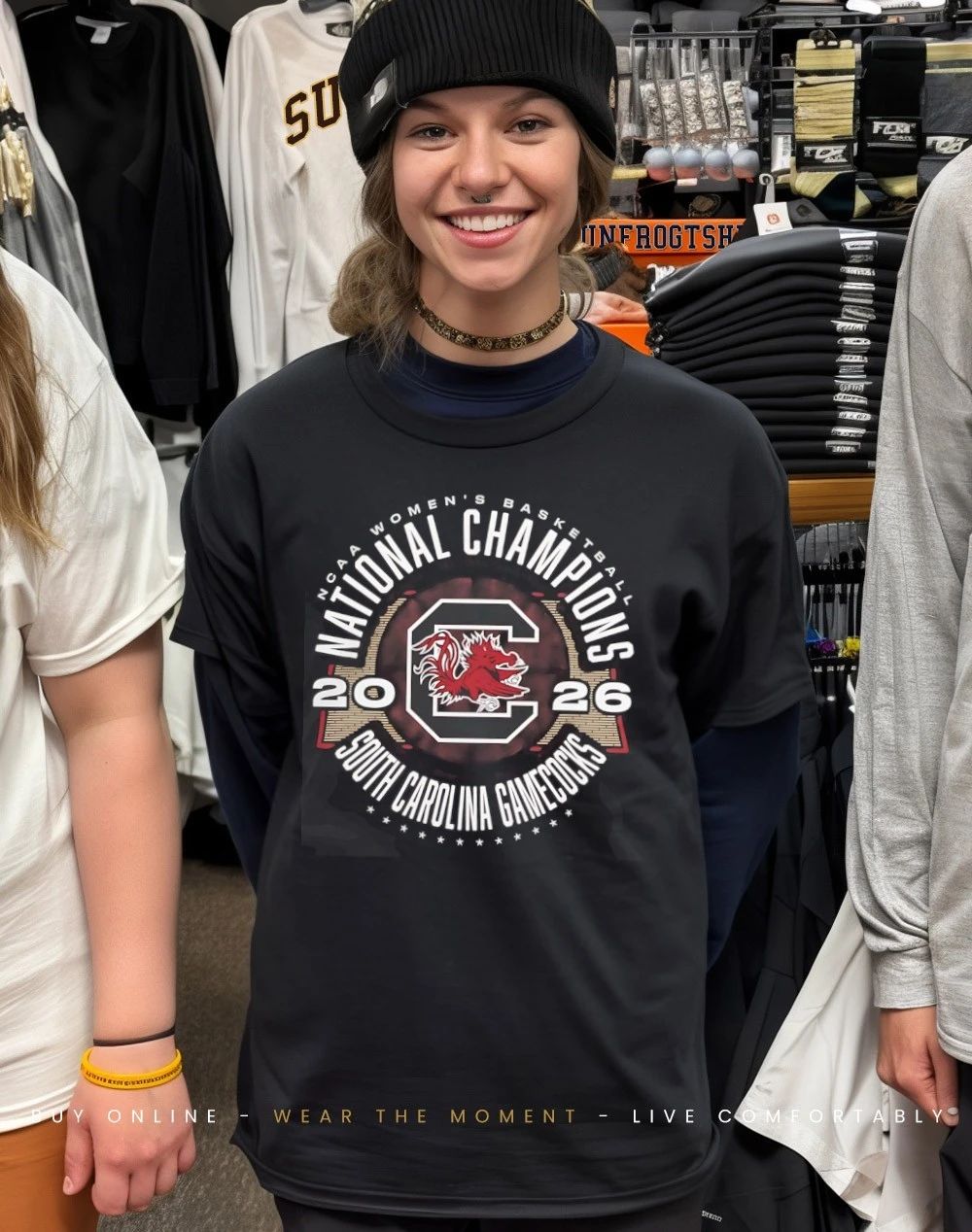 South Carolina Gamecocks Women’s Basketball NCAA 2026 National Champions Shirt