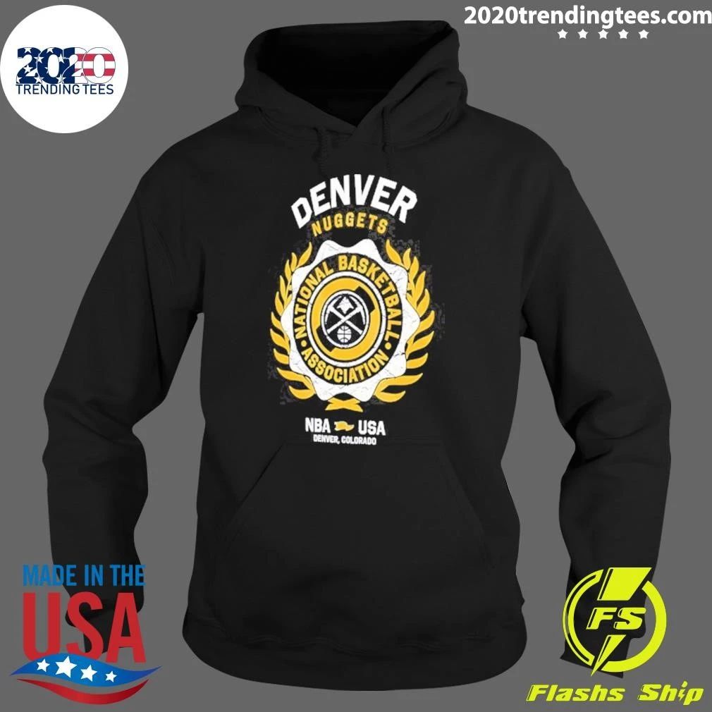 Denver Nuggets Nba Usa Laurel Crest Flocking 2026 Shirt
