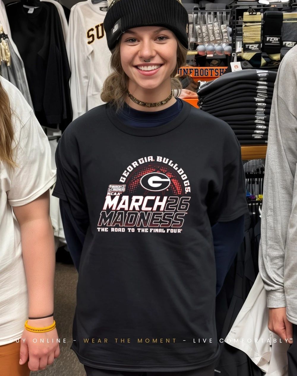 Georgia Men’s Basketball 2026 March Madness Bound shirt