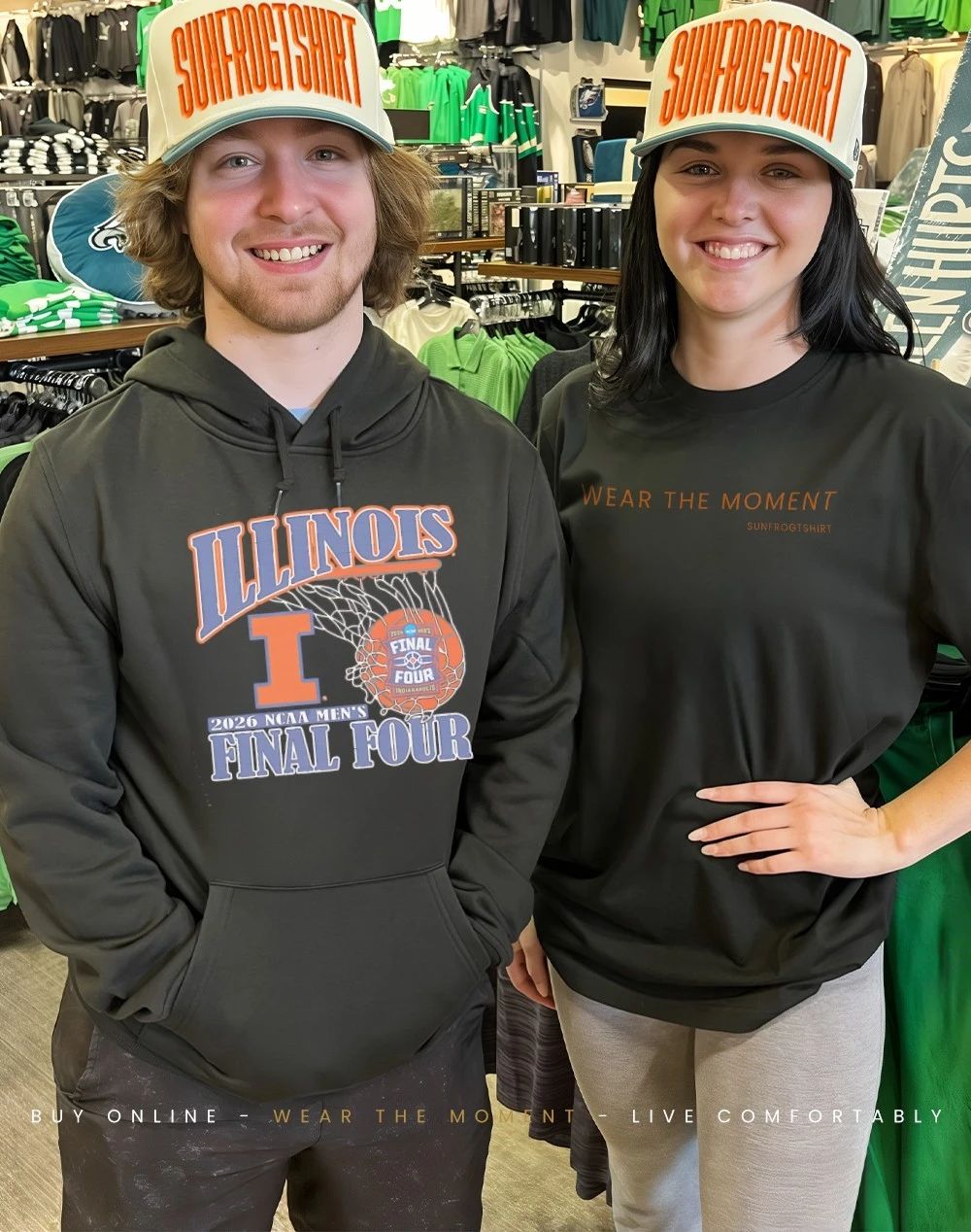 Illinois Basketball 2026 Final Four Retro shirt