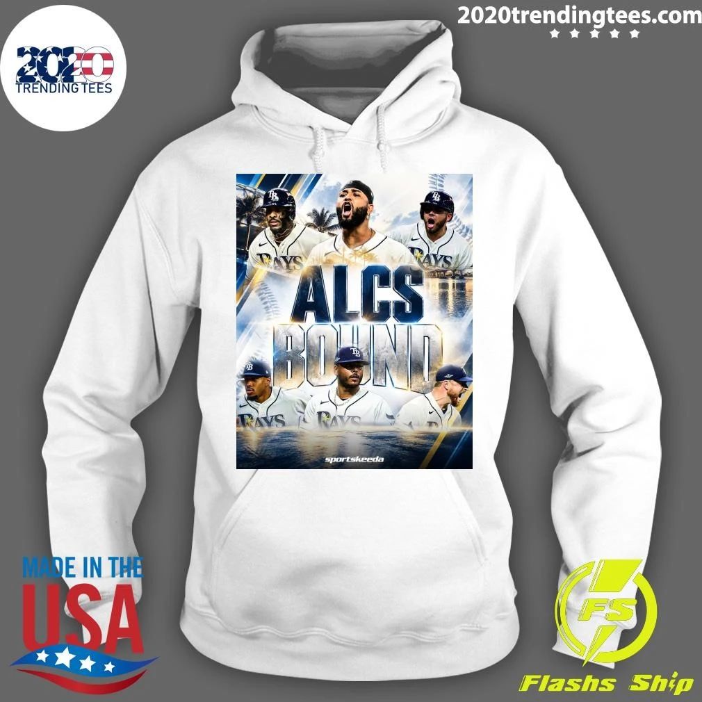 The Tampa Bay Rays Are Going To The ALCS For The Third Time In Franchise History T-shirt