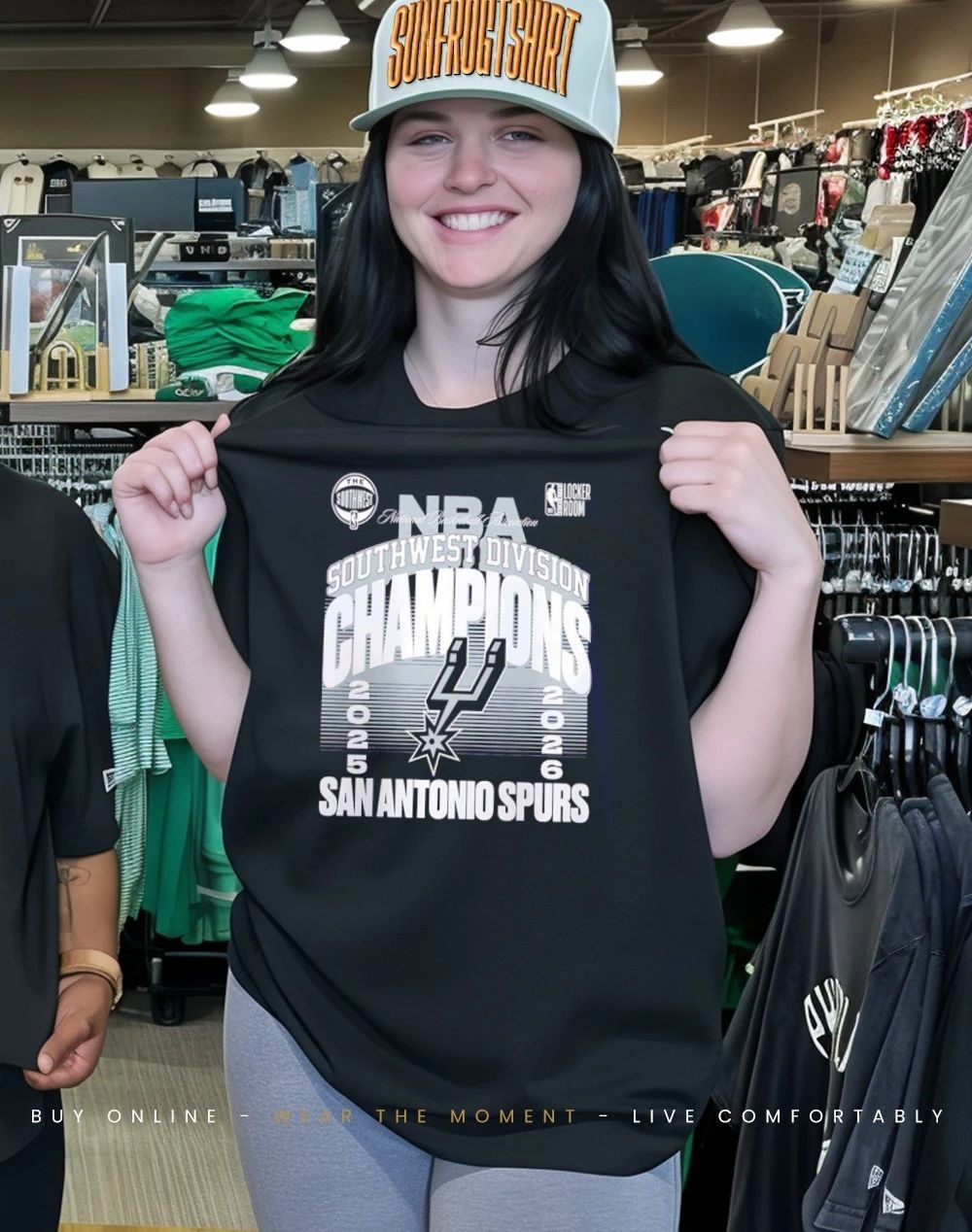 San Antonio Spurs 2026 NBA Southwest Division Champions Locker Room shirt