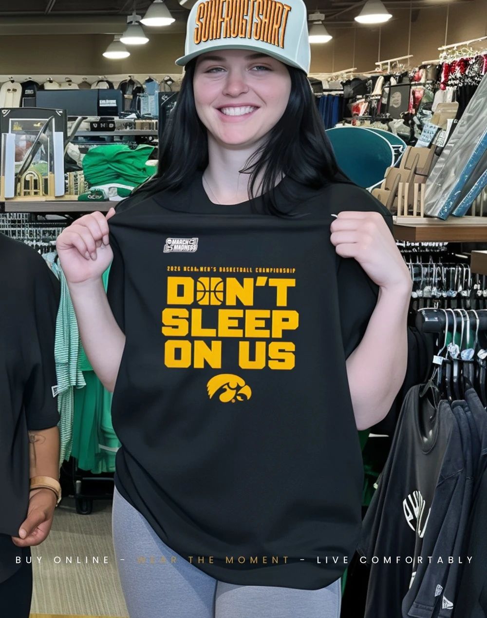 Iowa Hawkeyes 2026 NCAA Men’s Basketball Tournament March Madness Don’t Sleep On Us shirt