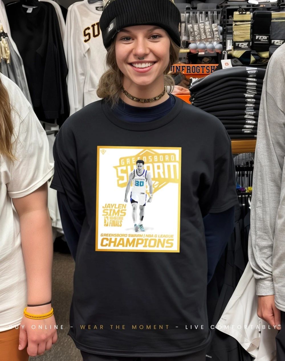 Jaylen Sims Nba 2026 NBA G League Finals Champions shirt
