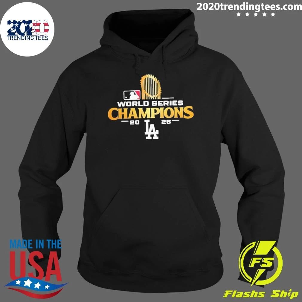 Los Angeles Dodgers World Series Champions Trophy 2026 Shirt