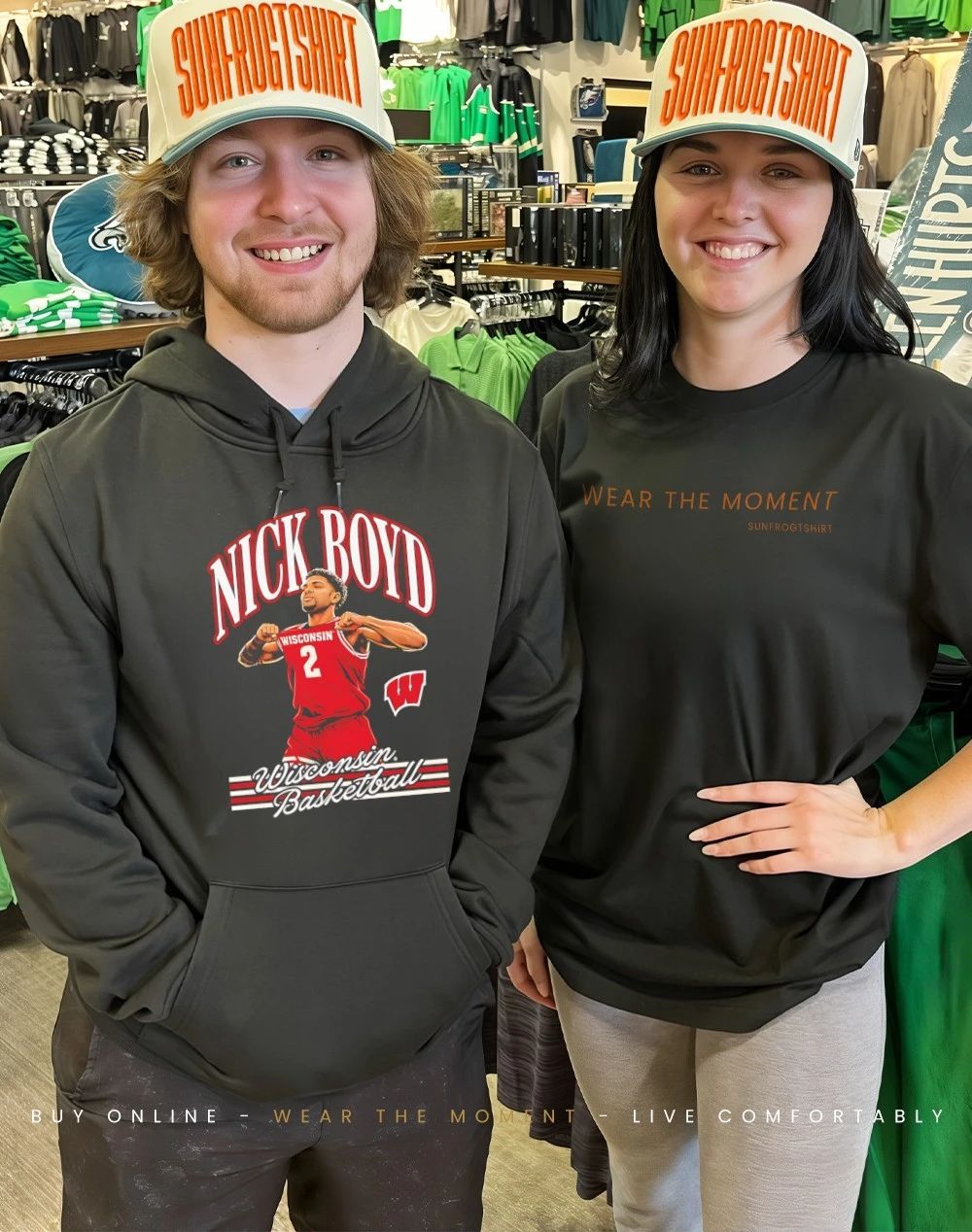 Nick Boyd Wisconsin Badgers Graphic 2026 shirt