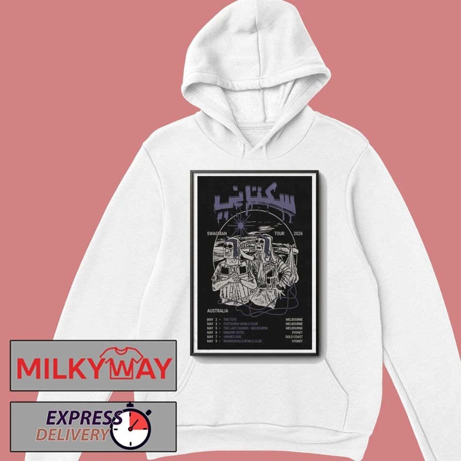 LIMITED 2026 Sukatani May 7 Gold Coast Tour Poster shirt