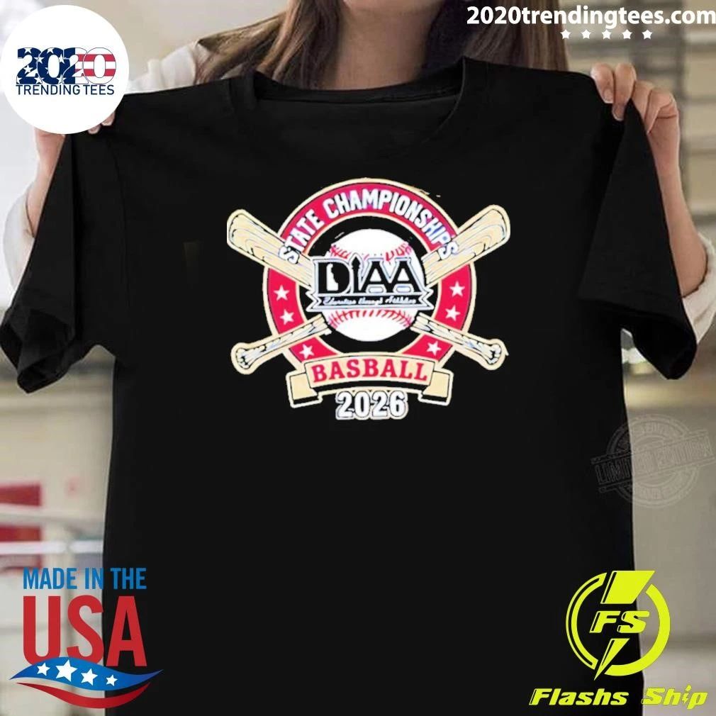 Diaa State Championships Baseball 2026 Logo Shirt