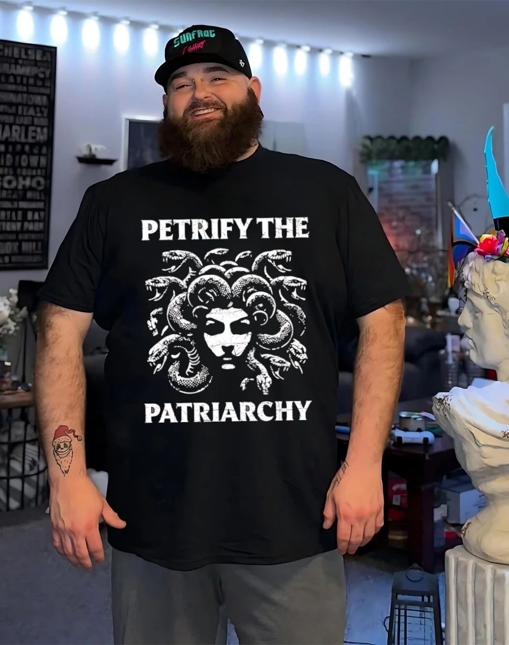 Petrify The Patriarchy Medusa shirt
