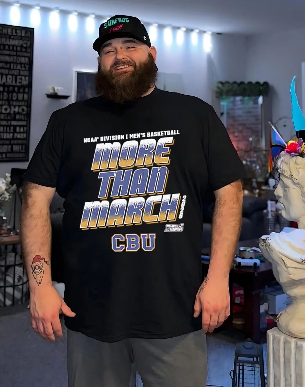 California Baptist Lancers 2026 March Madness NCAA Division I Men’s Baksetball More Than March shirt
