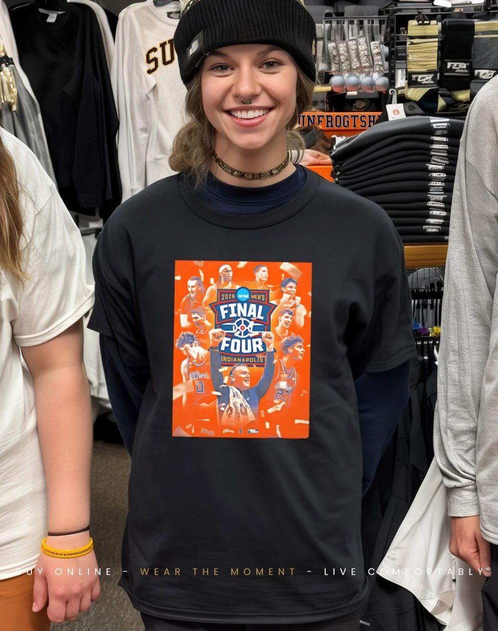 Illinois Illini Final four 2026 Men’s March Madness Basketball poster shirt