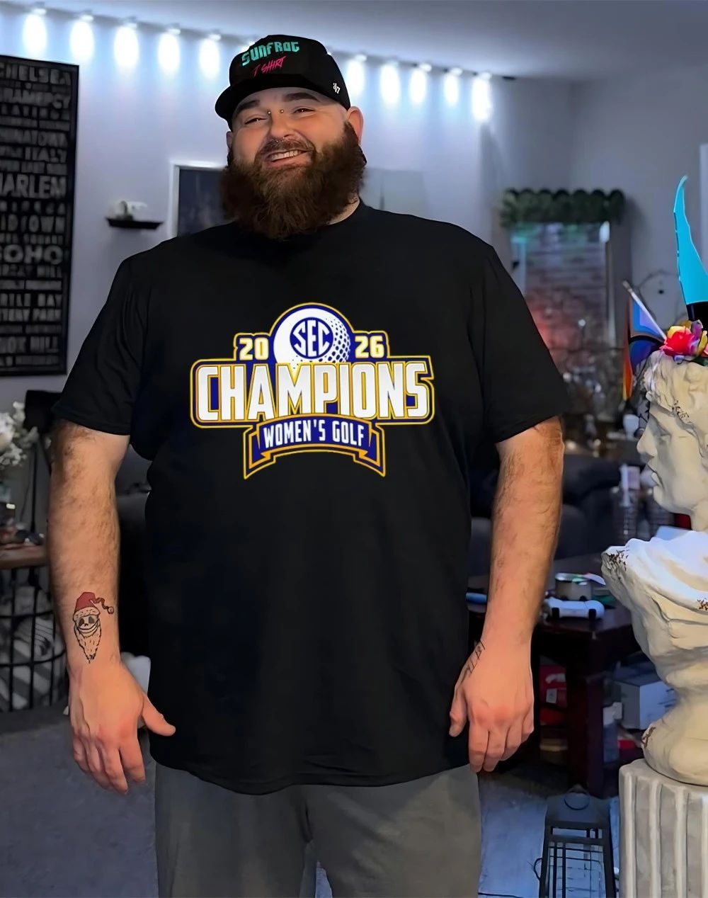 The First Time Tennessee Women’s Golf SEC Champions 2026 shirt