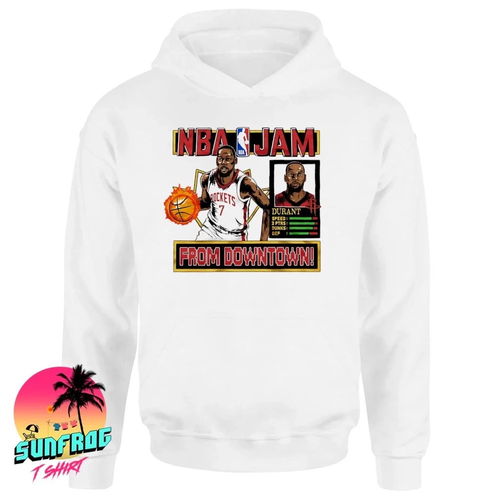Kevin Durant Houston Rockets NBA Jam From Downtown shirt