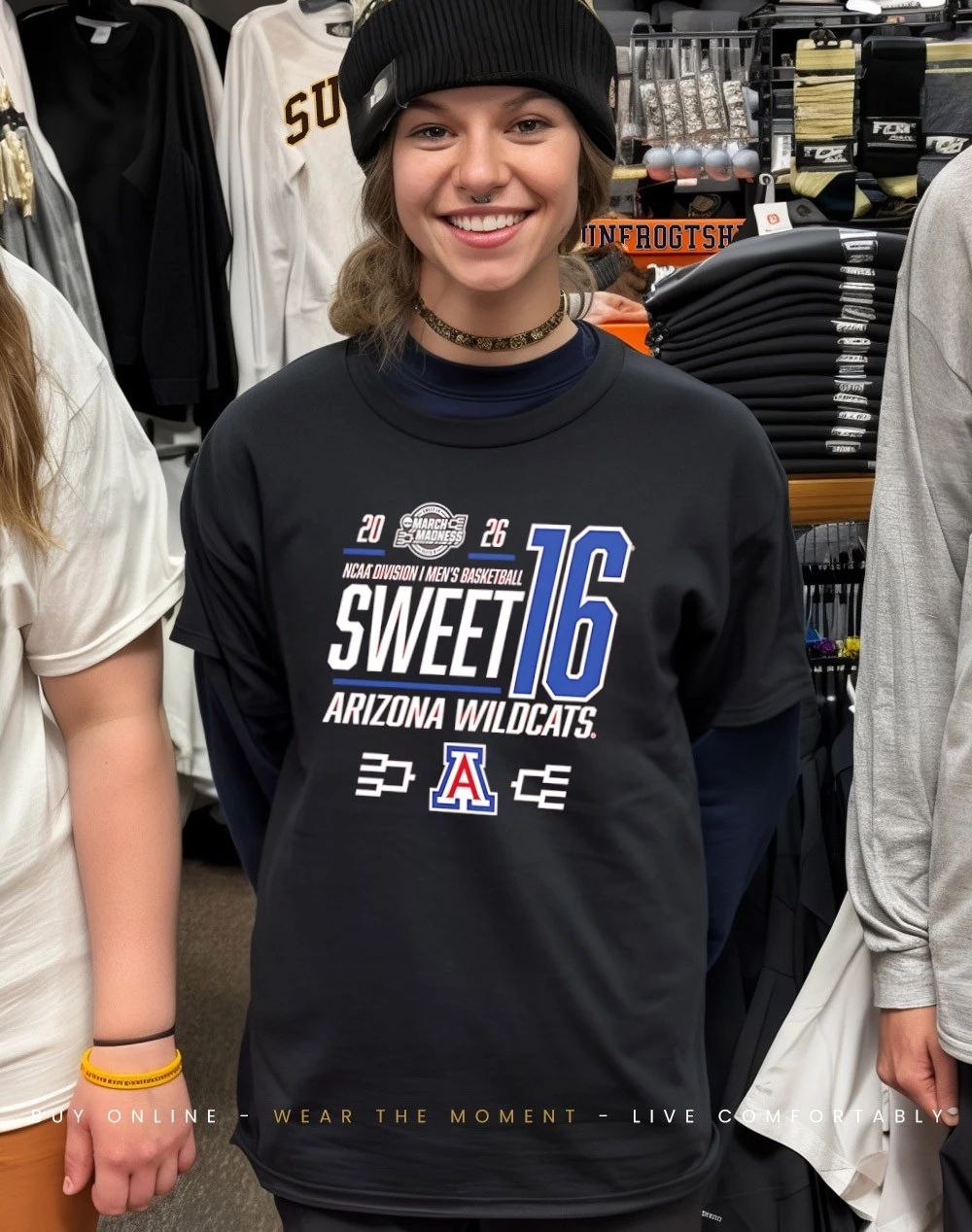 Arizona Wildcats 2026 NCAA March Madness Sweet 16 Bound shirt