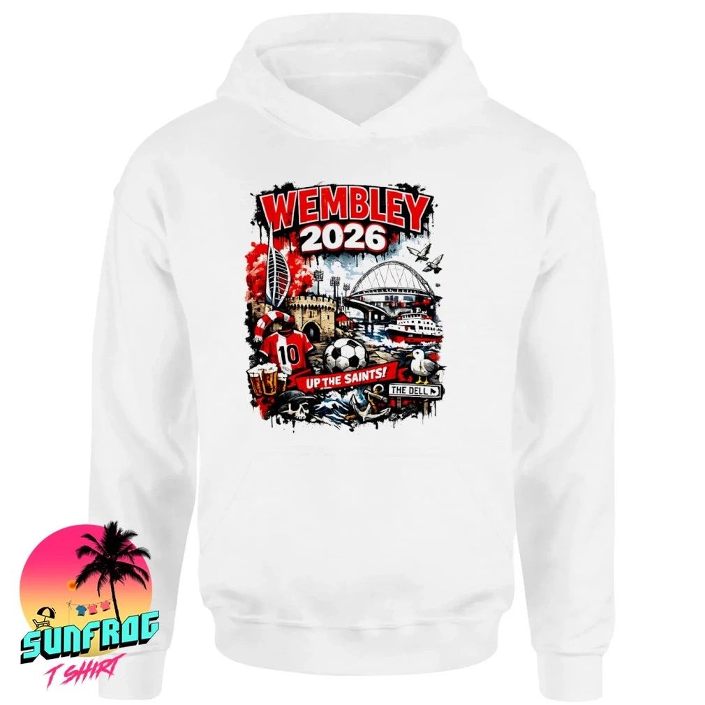 Southampton Wembley 2026 up the Saints graphic shirt