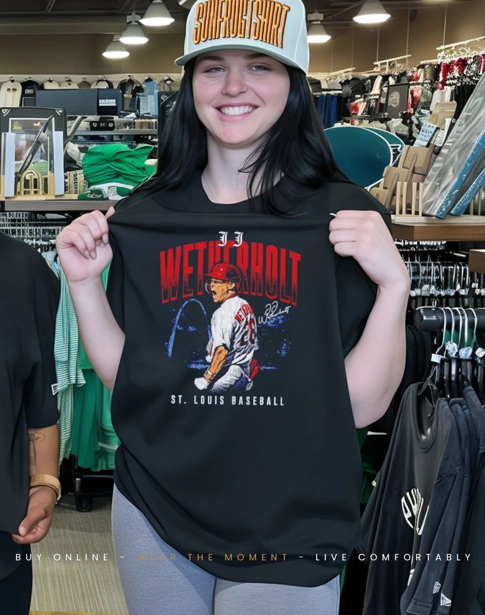 Jj Wetherholt St Louis Cardinals City Arch signature shirt