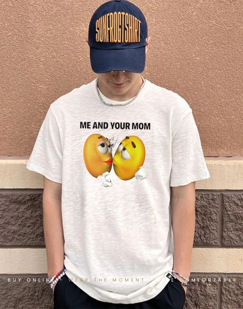 Me and your mom icon funny shirt