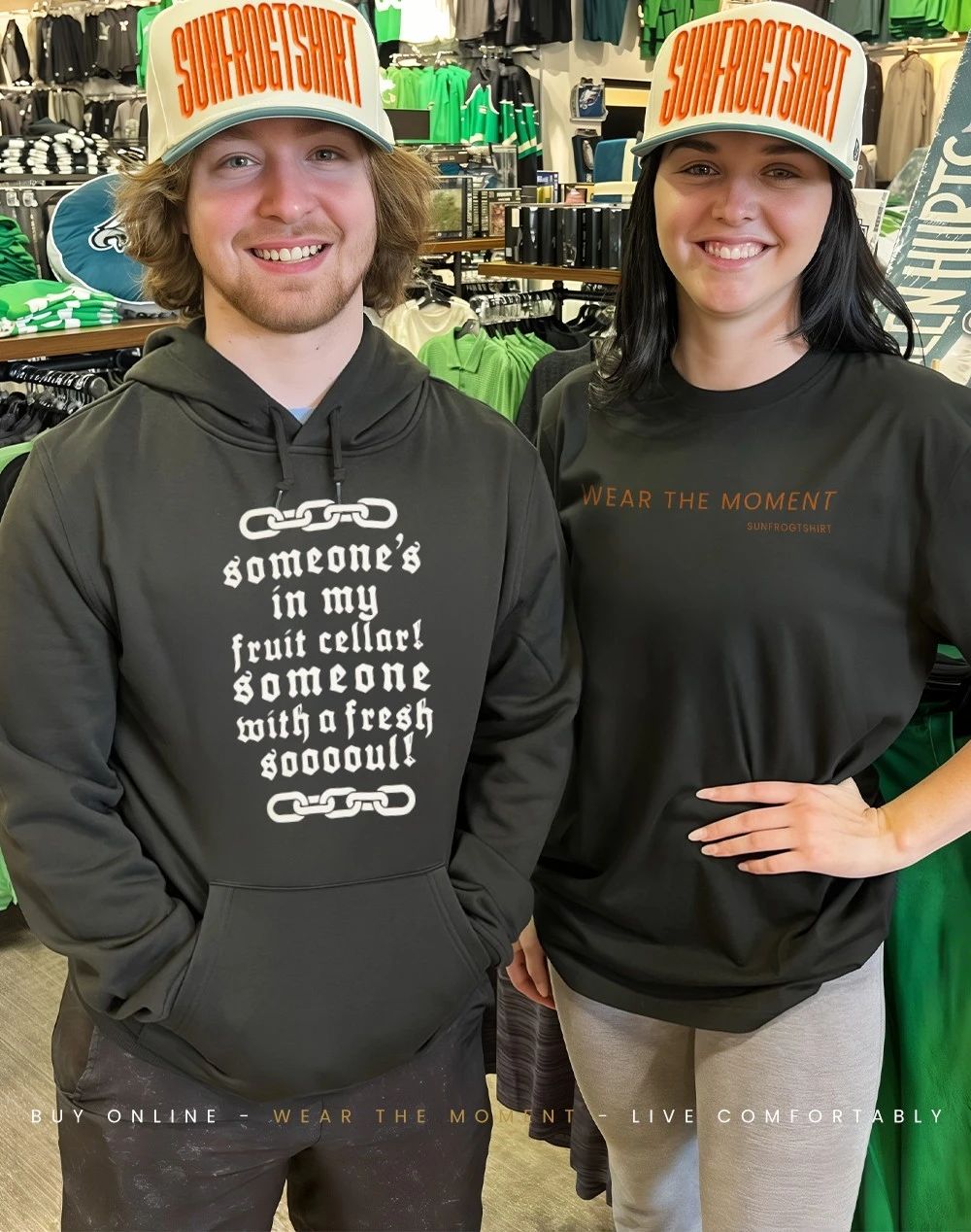 Someone’s in my fruit cellar someone with a fresh soul shirt