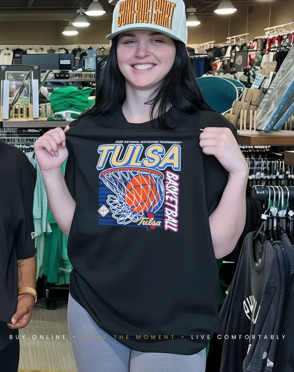 Tulsa Basketball 2026 National Invitation Tournament shirt