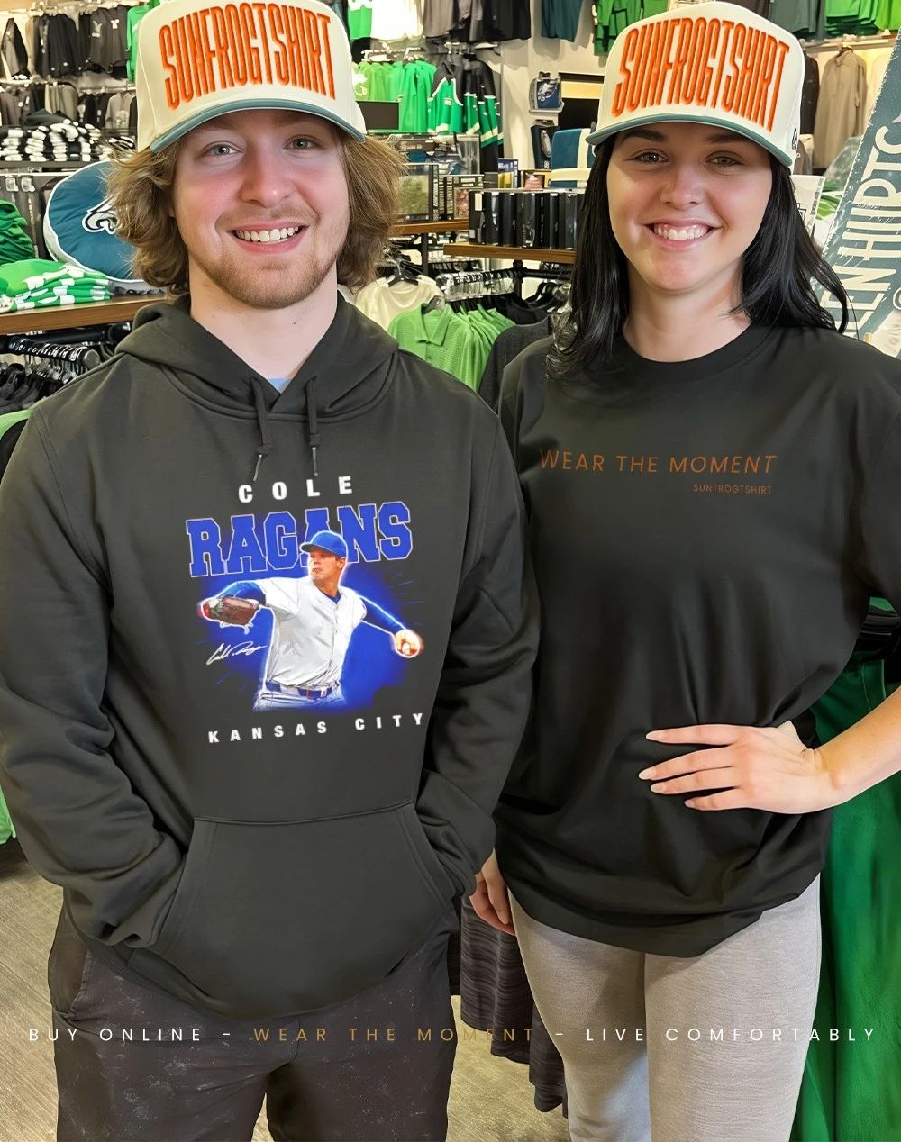 Cole Ragans Kansas City Royals Player Name shirt