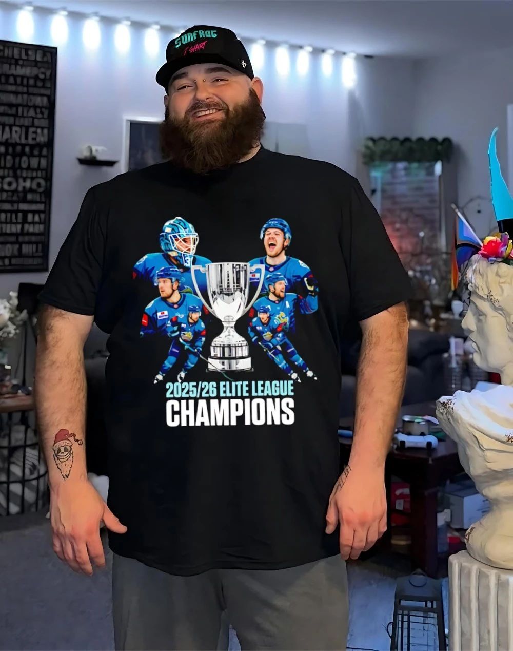 Belfast Giants Champions 2025 – 2026 Elite Ice Hockey League shirt
