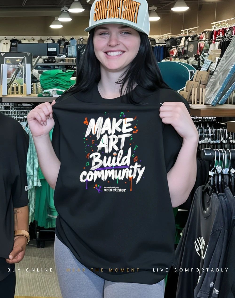 Make Art Build Community Kennedy Heights Arts Center shirt