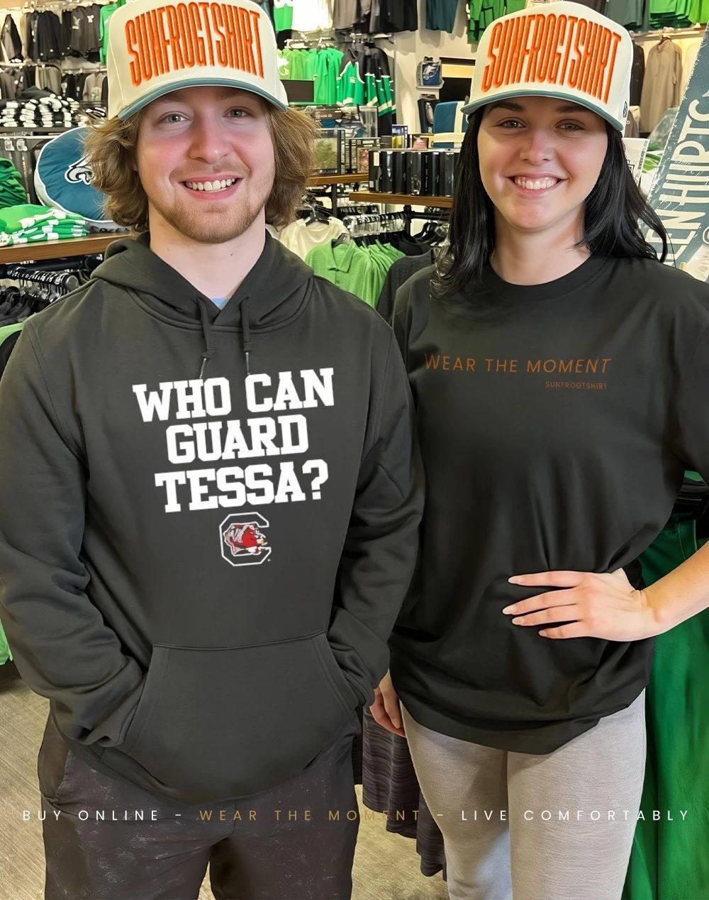 Who Can Guard Tessa South Carolina Gamecocks shirt