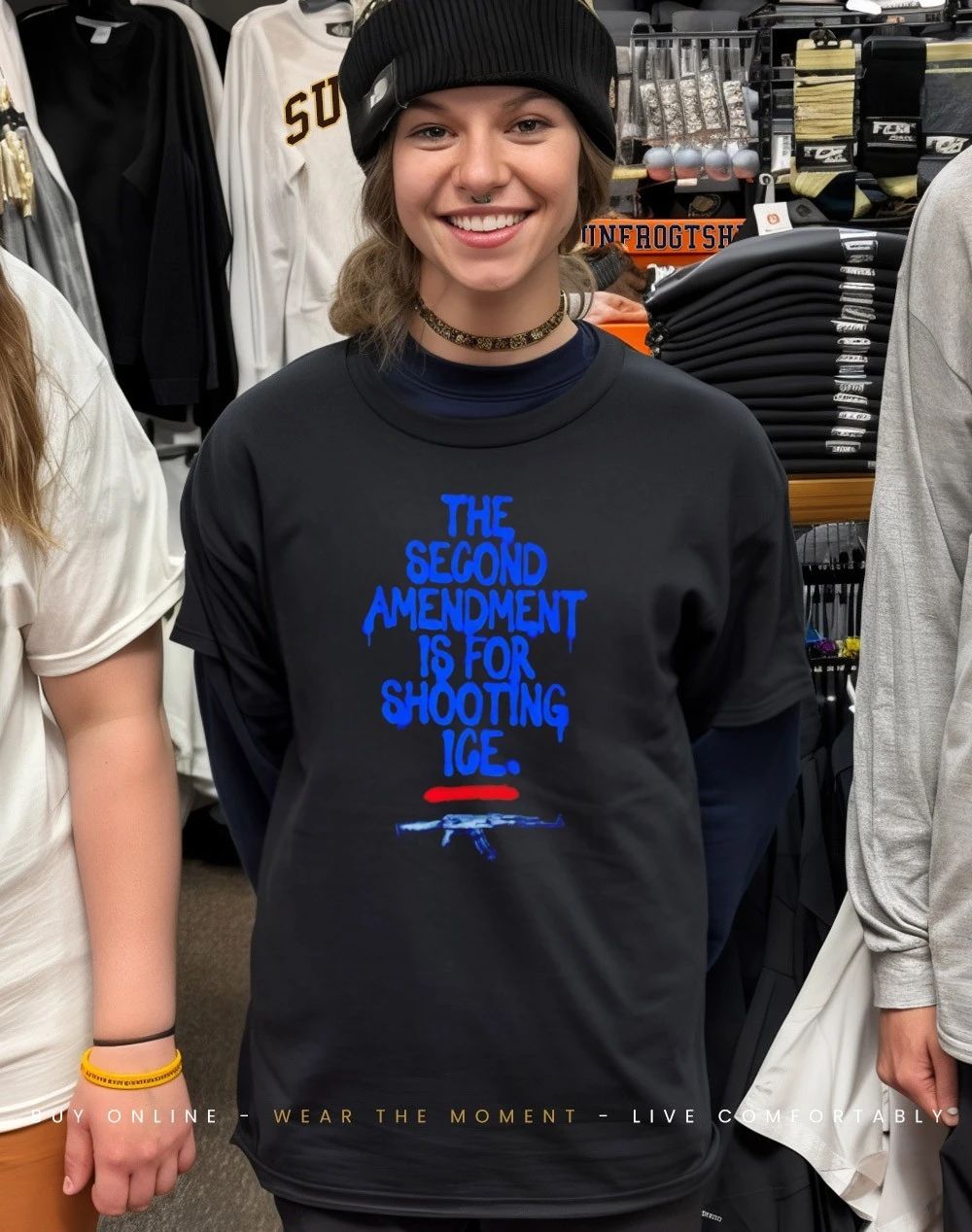 American Years Of Lead The Second Amendment ICE Shirt