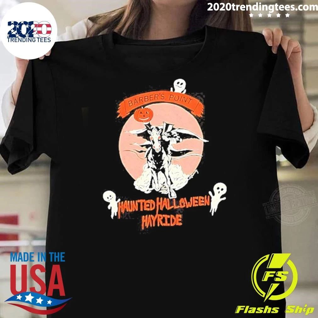 Barber’s Point Haunted 2026 Halloween Hayride Shirt