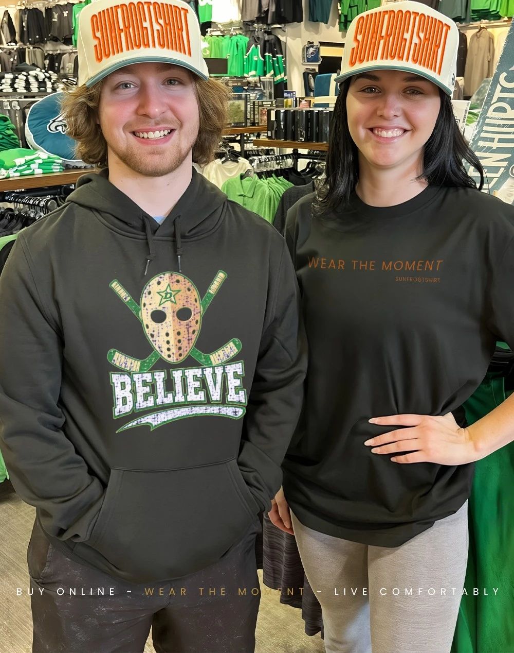 Dallas Stars Believe Mask shirt