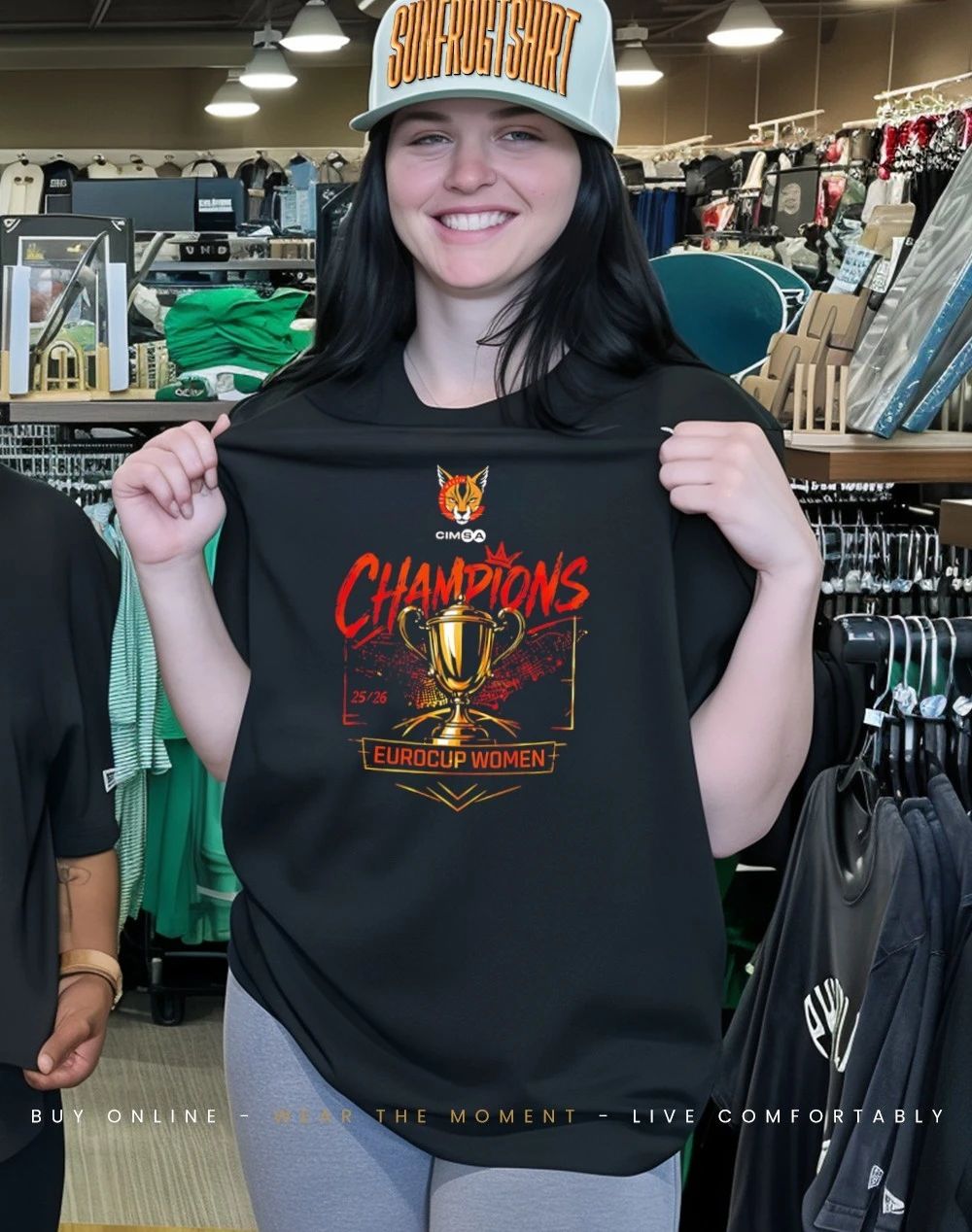 Cimsa CBK Mersin 2026 EuroCup Women Champions shirt