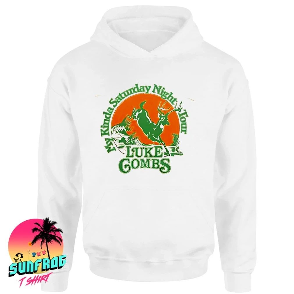 Luke Combs My Kinda Saturday Night Tour 2026 graphic shirt