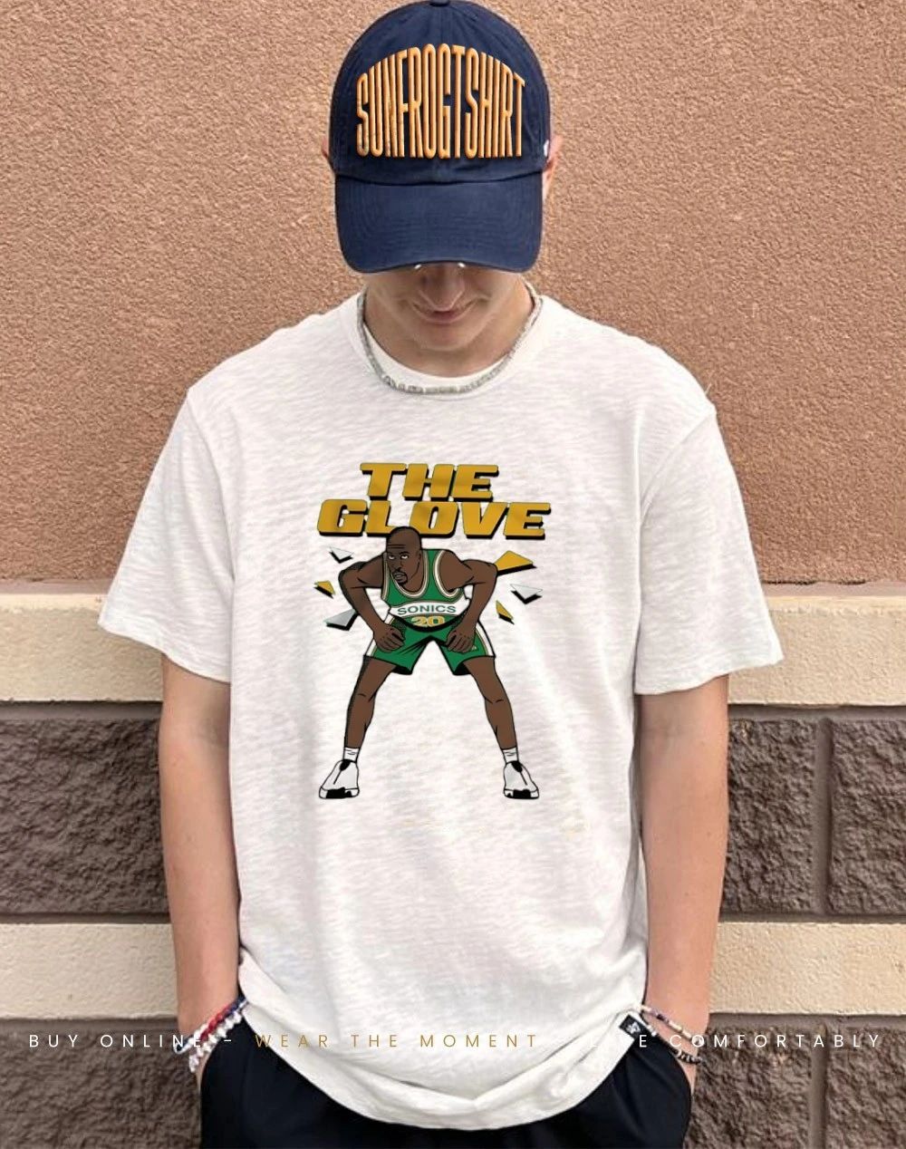 Gary Payton The Glove player basketball graphic shirt