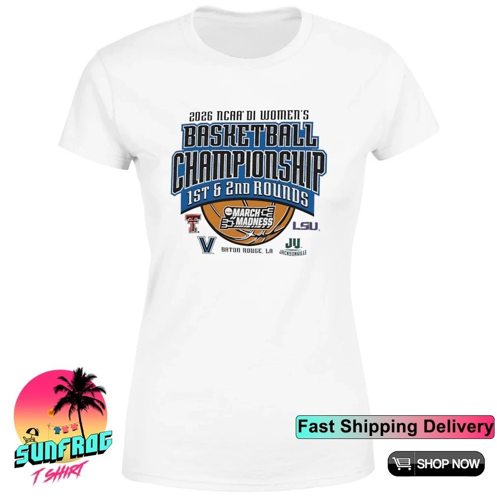 2026 NCAA DI Women’s Basketball Champions 1st and 2nd Rounds shirt