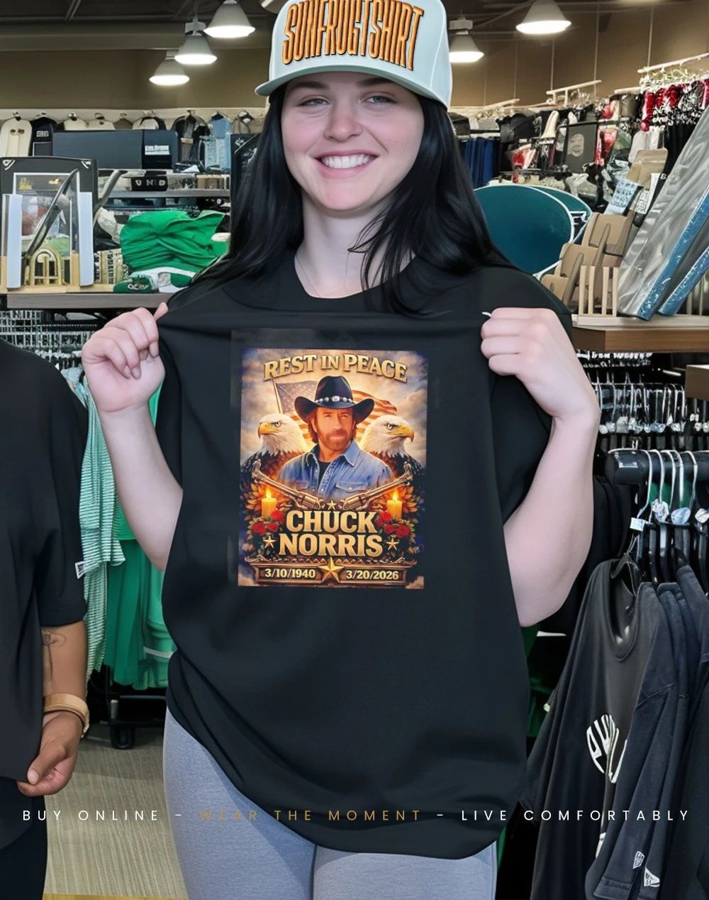 Chuck Norris Rest in Peace RIP 1940-2026 shirt