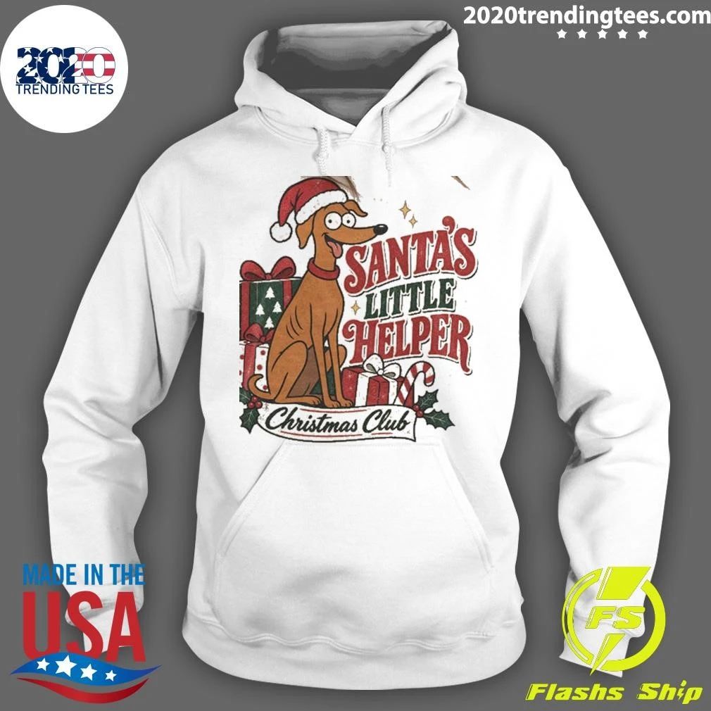 Santa’s Little Helper Christmas Dog Shirt