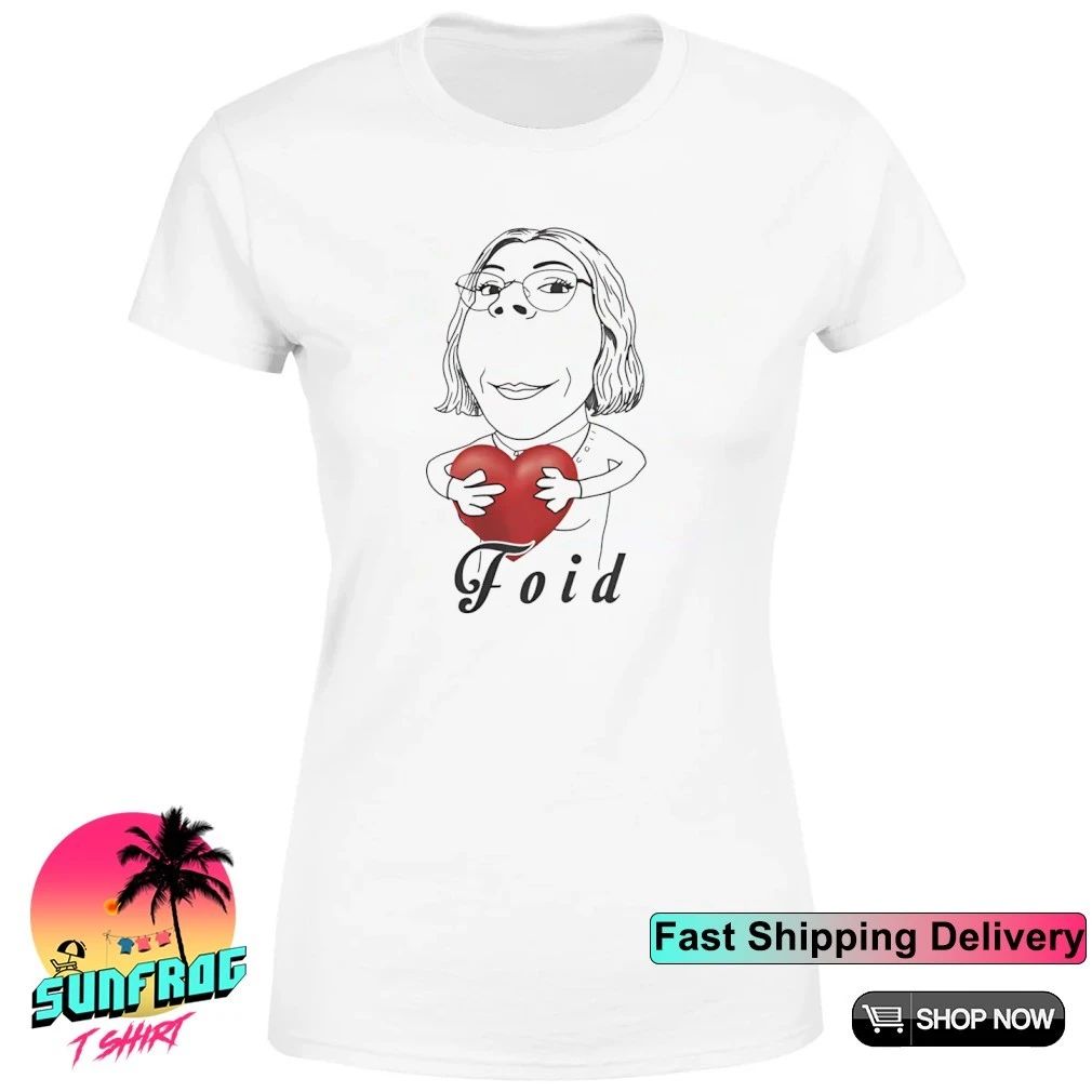 Foid Girl holding heart meme shirt