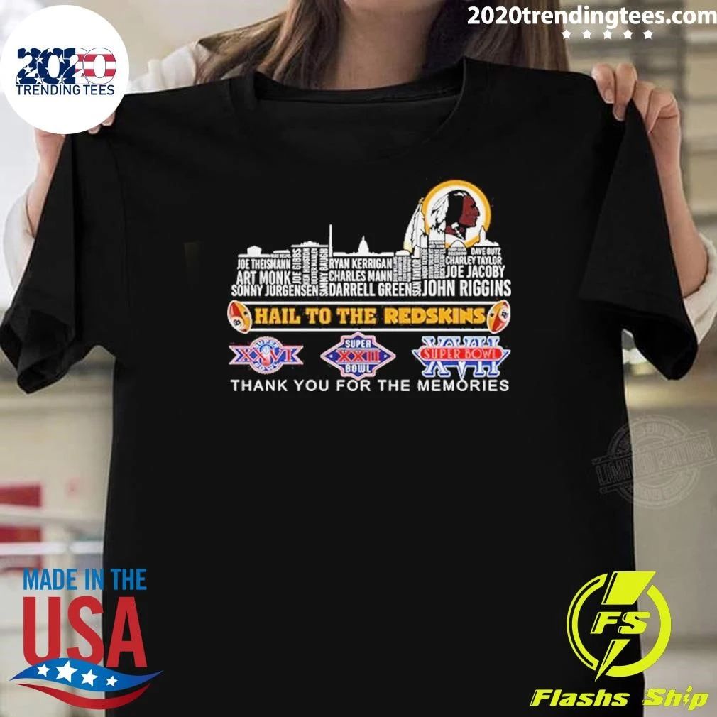 Washington Redskins All-time Legends Vintage Legacy Graphic Shirt