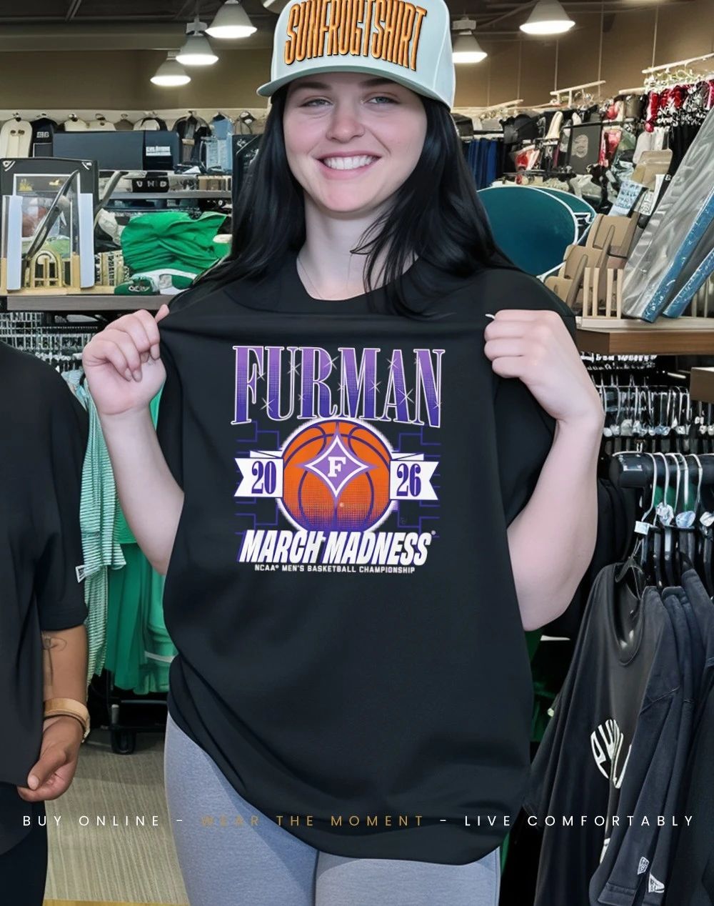 Furman Paladins MBB 2026 March Madness logo shirt