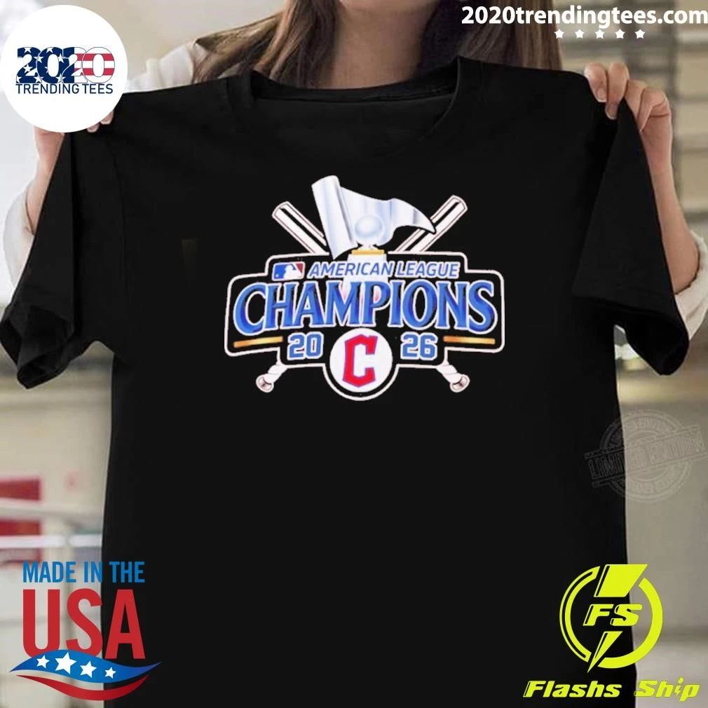 Cleveland Guardians American League Champions 2026 Shirt