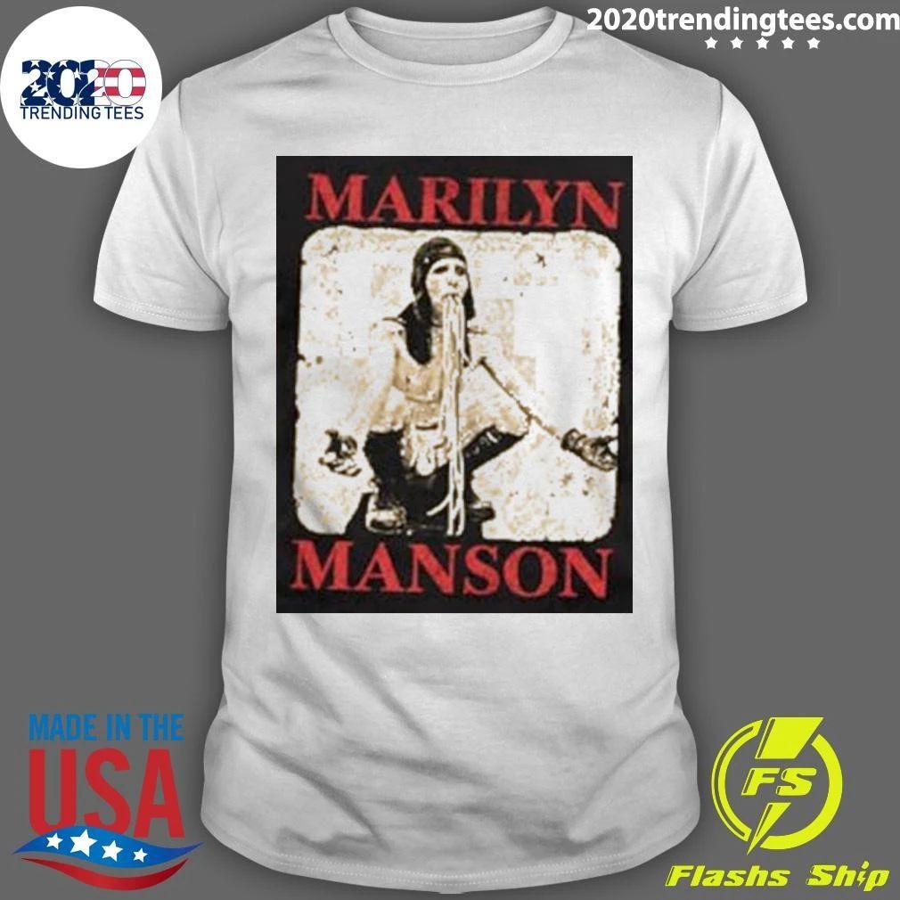 Marilyn Manson Merch 30th Anniversary Antichrist Superstar US Tour 2026 Vintage Shirt