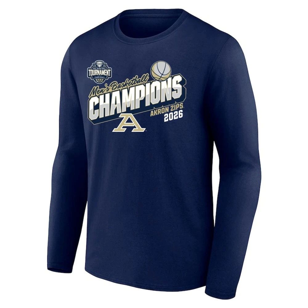 Akron Zips 2026 MAC Men’s Basketball Tournament Champions Shirt