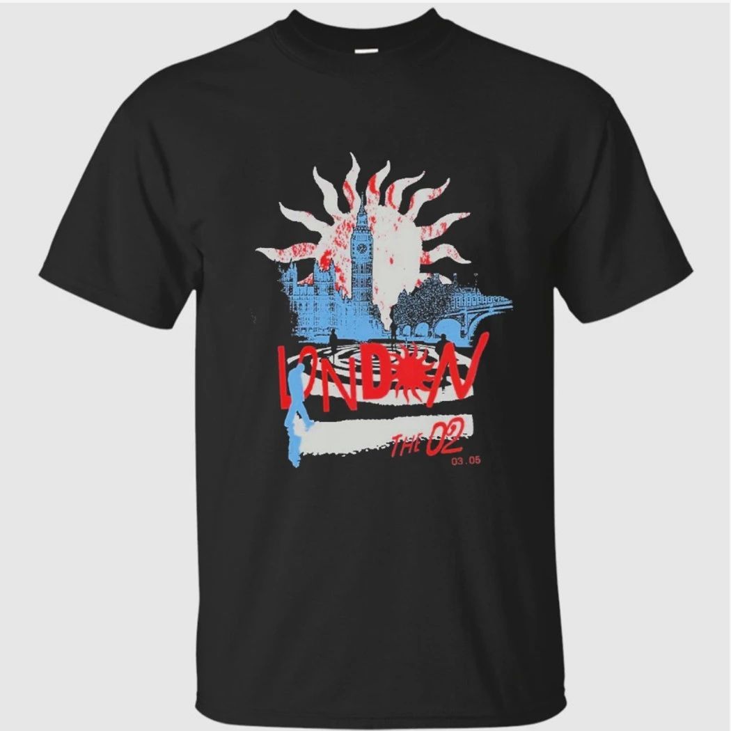 Louis Tomlinson London UK 2026 Tour Exclusive Tee At The O2 On May 3 2026 How Did We Get Here UK And EU Tour T-Shirt
