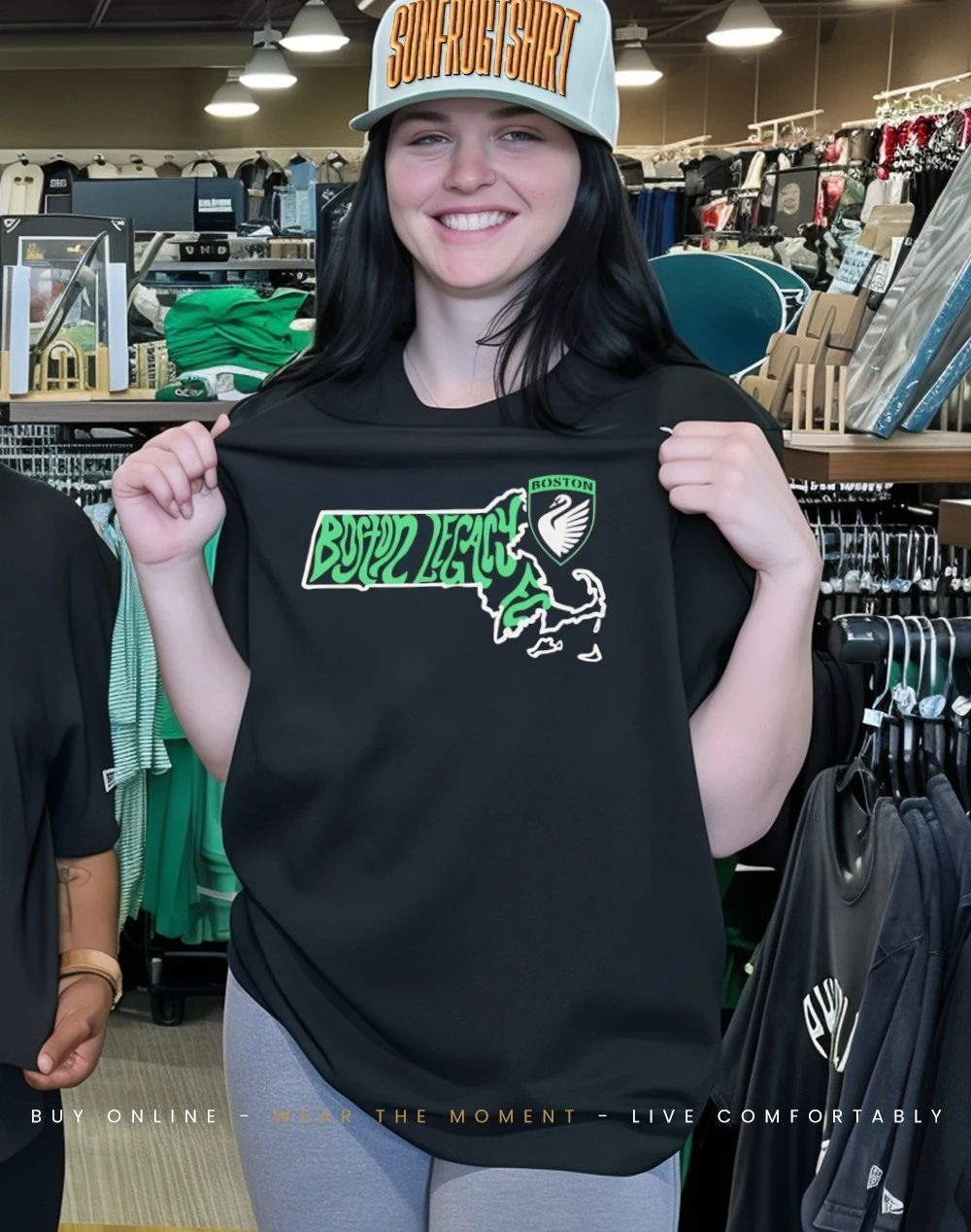 Boston Legacy FC Groovy State graphic shirt