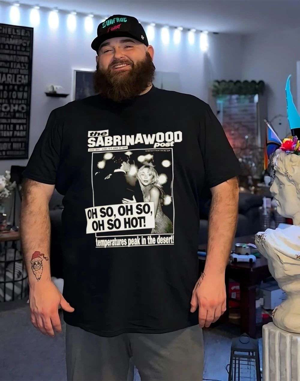 The Sabrina Wood Post Shirt