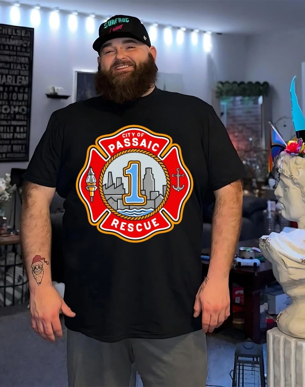 City of Passaic Rescue 1 Fire Department shirt