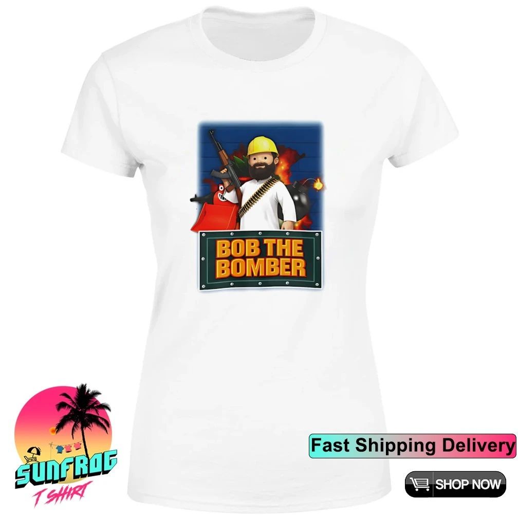 Bob the bomber Trump gun cartoon shirt