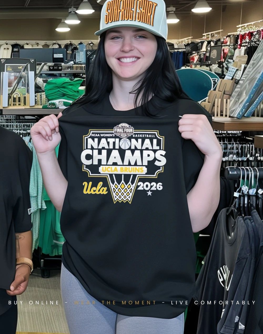 UCLA Bruins 2026 NCAA Women’s Basketball National Champions t-shirt